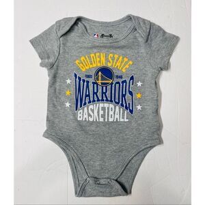 Ultra Game Golden State Warriors Bodysuit   Boys Size 3/6 Months